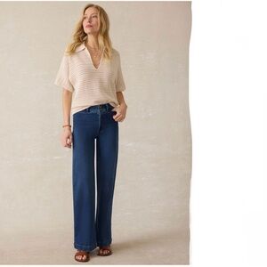 Faherty Harbor Stretch Terry Jeans Sz 25